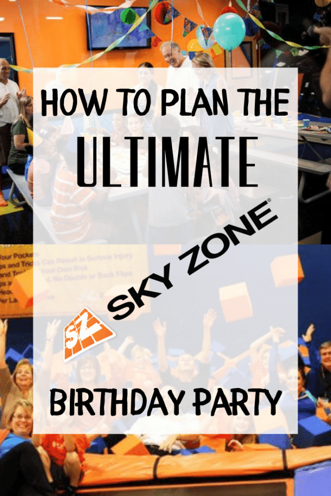 sky zone birthday party