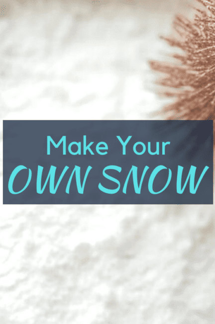 diy snow
