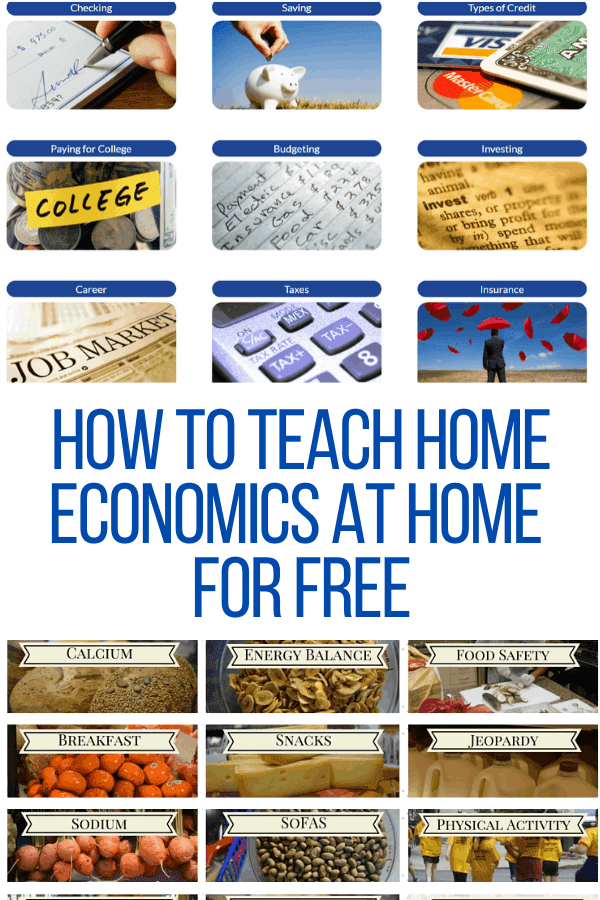 Free Resources for Teaching Home Ec at Home