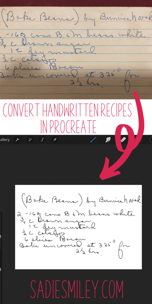 convert recipes to svgs