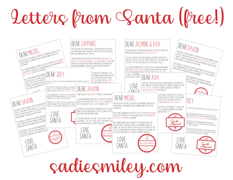How to Create Letters from Santa in Canva + Free Templates to Get You Started