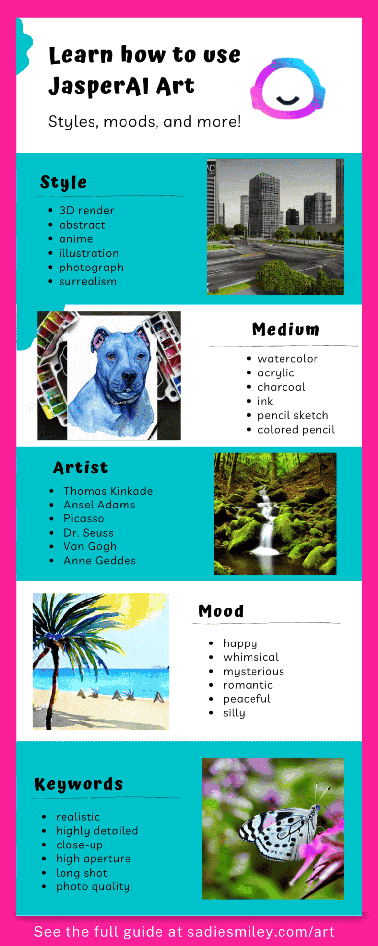 Jasper Art Guide