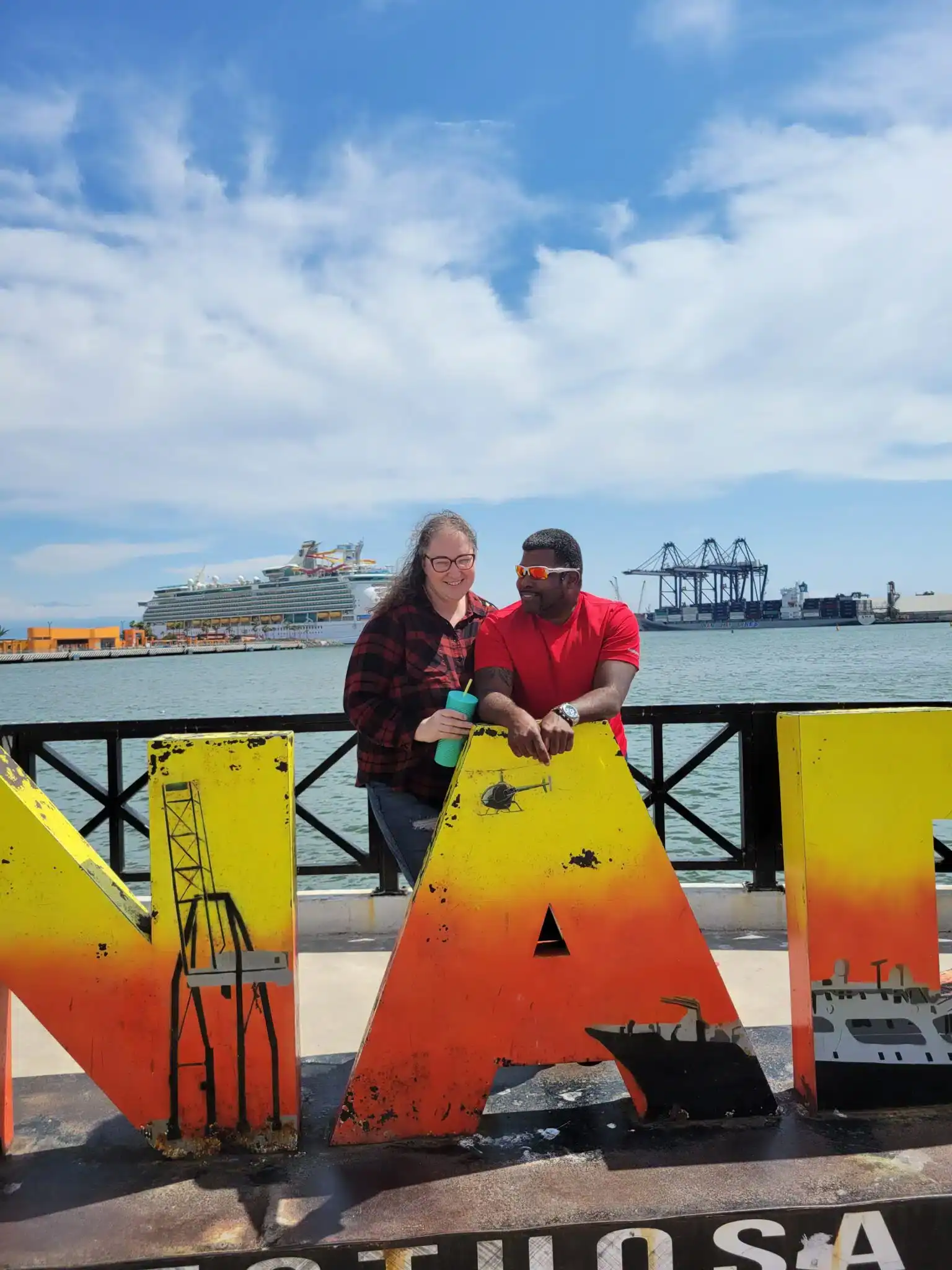 Sadie and Kevin traveling in Ensenada, Mexico