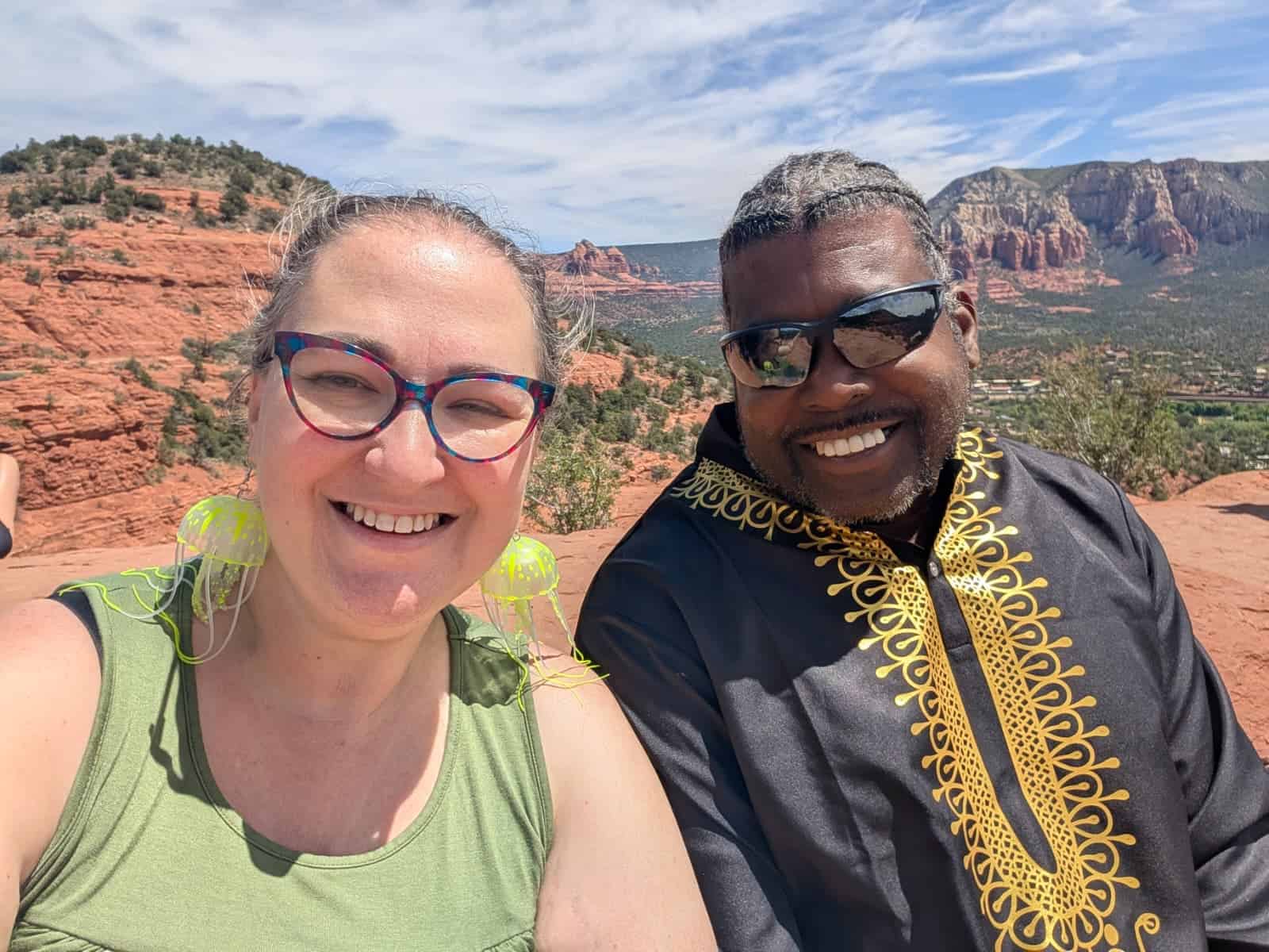 Sadie and Kevin in Sedona